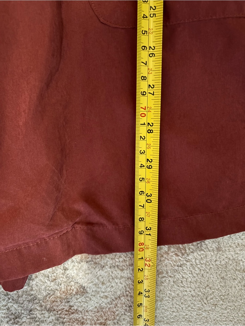 NWOT Love Tree Hooded Drawstring Jacket - Rosewood - Picture 8 of 8